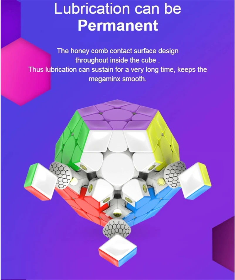 GAN Megaminx M cube GAN Magnetic 3x3 Magic cube 12-sides cube Professional Magnetic cube GAN Mega 3x3x3 Speed cube Puzzle toys 4