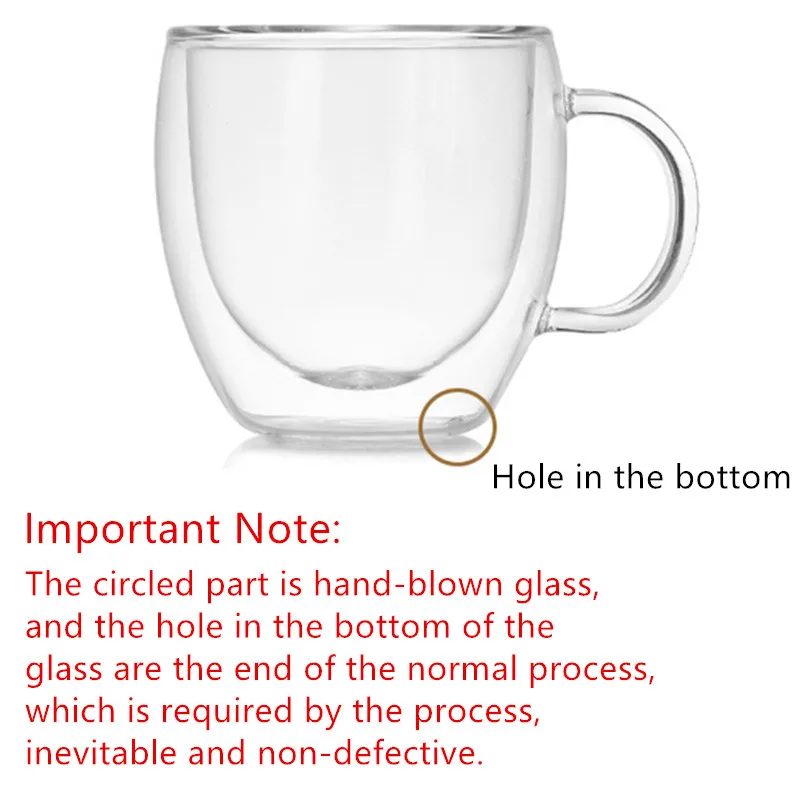 Стаканы с двойным дном Термостойкие двойными стенками Стекло Кофе Чай чашки и кружки Qith двойное дно пивные кружки вина Стекло чашки 80/180/240/250/350/450 мл кружка с двойным дном стакан чашка бокалы чашка с двойным