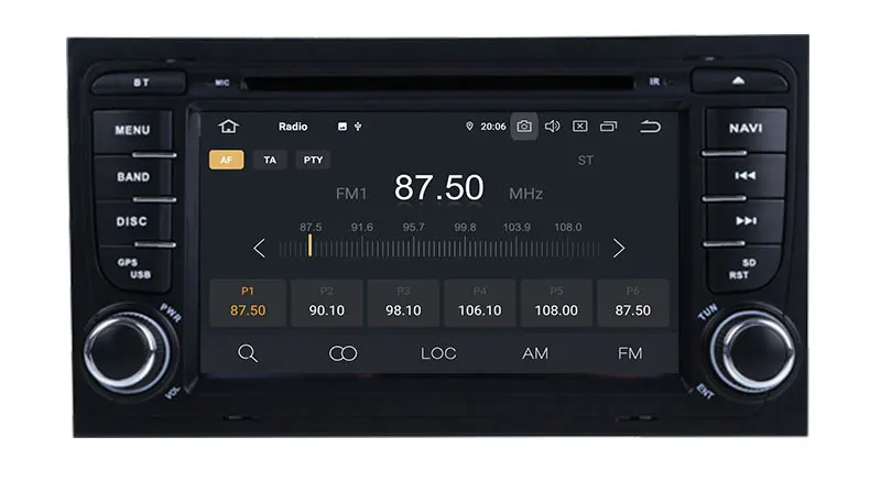 Cheap 7 Inch Android 9.0 Octa core Car DVD Stereo Player For Audi A4 S4 2002-2008 Canbus WIFI Radio GPS Bluetooth Multimedia Carplay 13