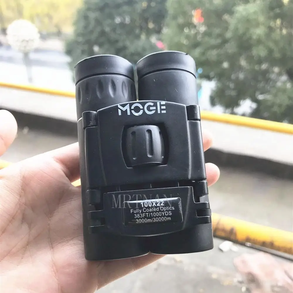 

Mini High Quality Vision 100X22 Zoom Outdoor Travel Folding Binoculars Telescope 3000M-30000M Outdoor Sports Games Concerts