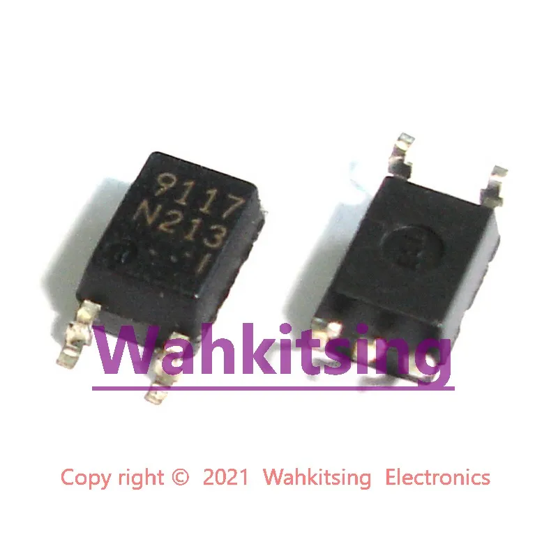 

50 PCS PS9117 SMD-5 9117 High CMR, 10 Mbps открытый коллектор выходного типа 5-контактный Sop (So-5) чип фотосоединителя IC