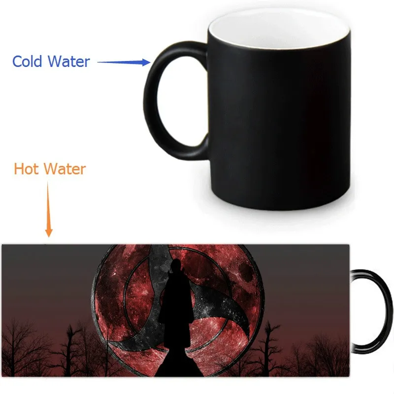 Кружки с Наруто Sharinga из Учиха itachi кружки для кофе кружка холодного горячего тепла