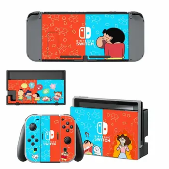 

Anime Crayon Shin-chan Nintend Switch Stickers Nintendoswitch Skin Vinyl Decals Sticker for Nintendo Switch Console Joy-Con Dock