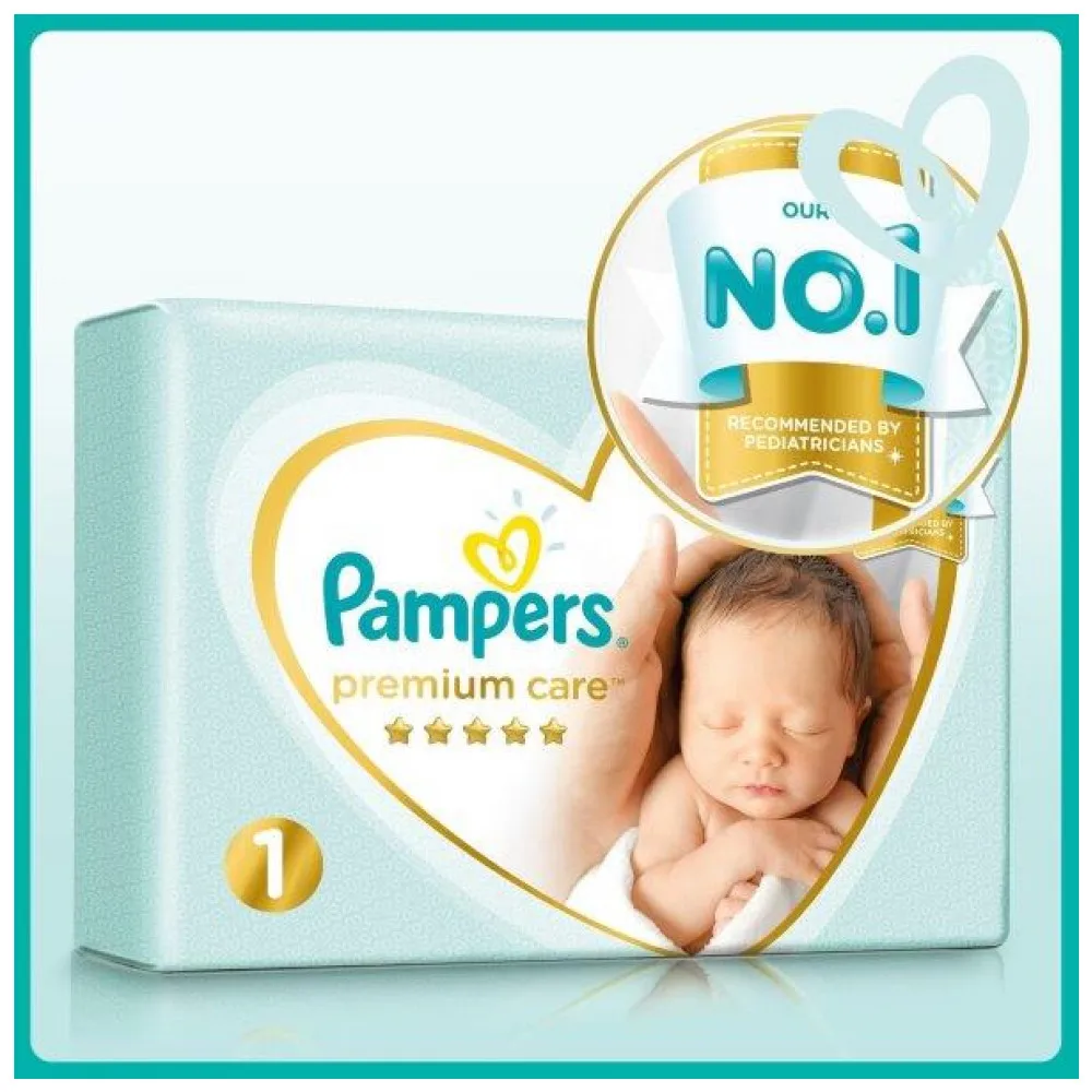 Подгузники Premium Care Pampers, размер 5,(11-16 кг), 64 шт