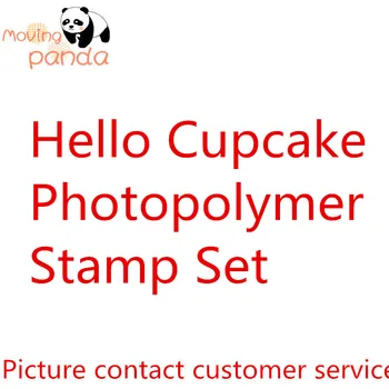 

JC063 Hello Cupcake Metal Cutting Dies Stamp Stencil for DIY Scrapbooking Photo Album Embossing Decorative Craft Die