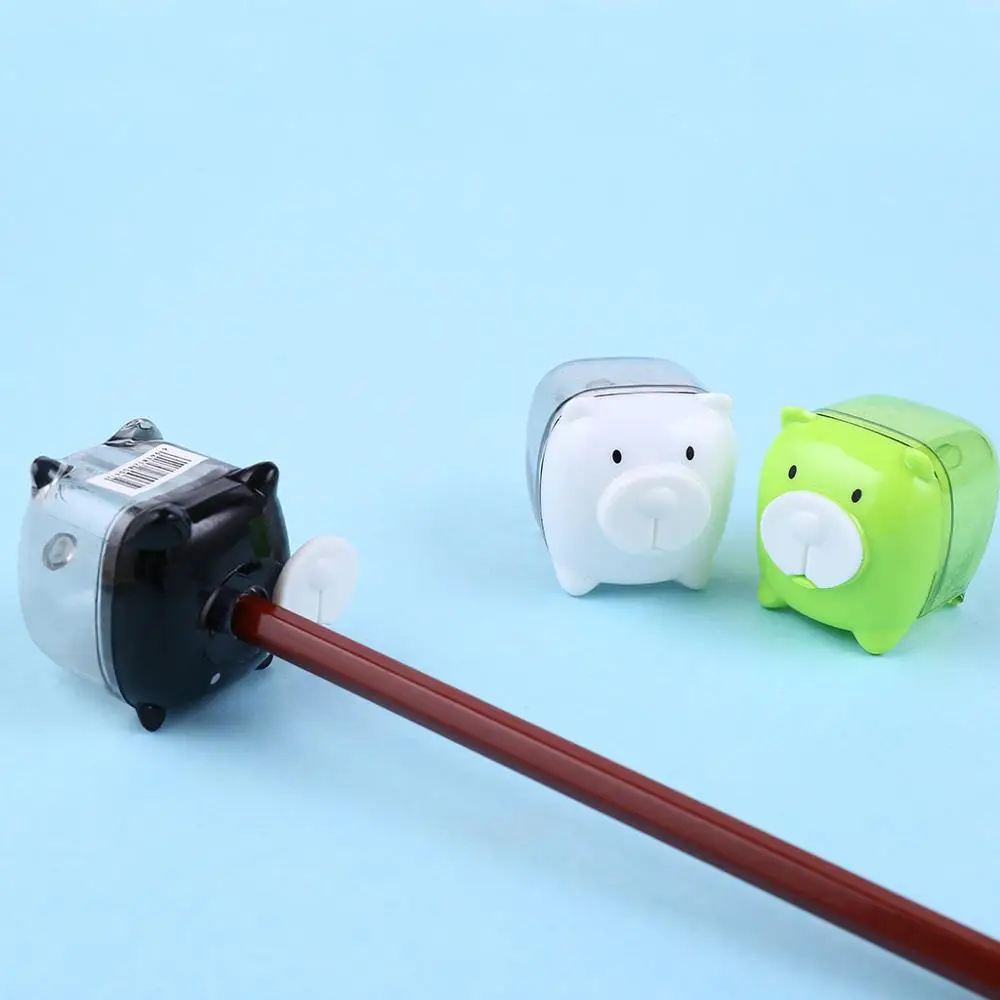 

Pig Shape Mini Pencil Sharpener Cartoon Children Student Stationery Pencil Sharpener