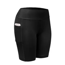 Женские спортивные штаны с высокой талией, эластичные тонкие шорты для бега, брюки для йоги и фитнеса, разноцветные шорты BHD2