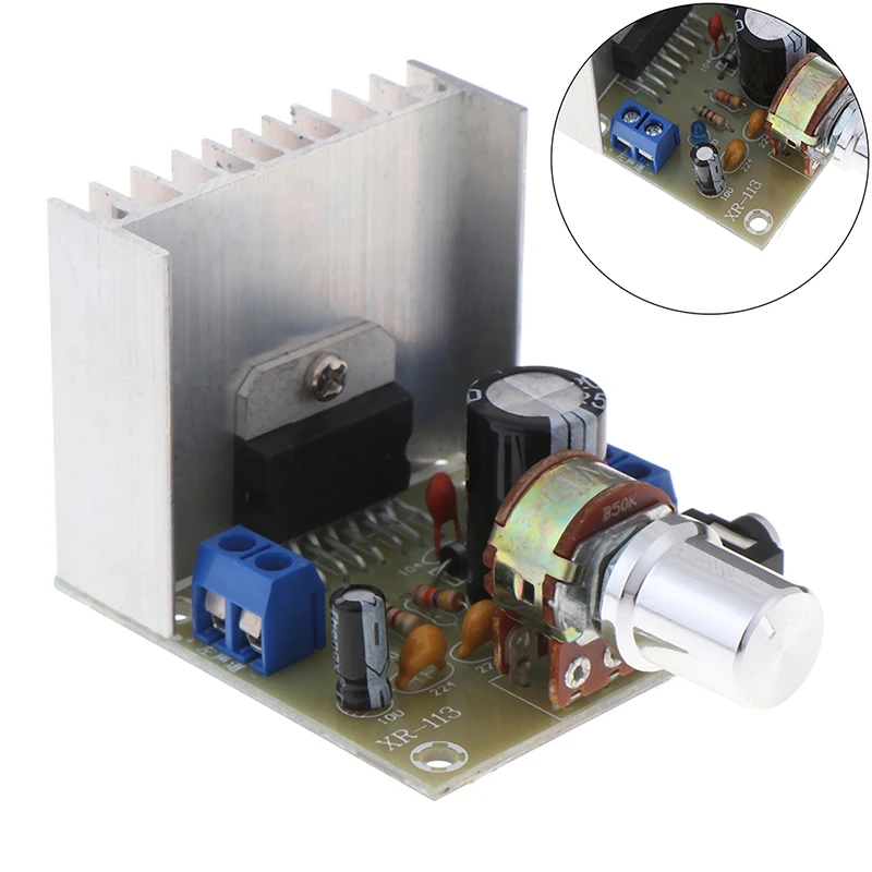 AC/DC 12 В TDA7297 2x15 Вт цифровой аудио усилитель DIY Kit двухканальный модуль дропшиппинг