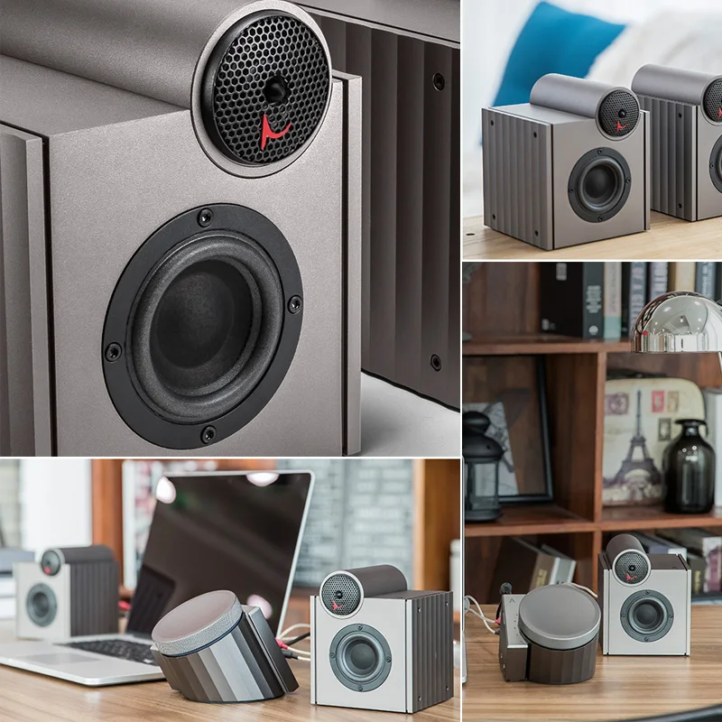 Atell & Kern ACRO S1000 настольные Колонки Пассивный Hi Fi аудио книжная полка пара динамиков