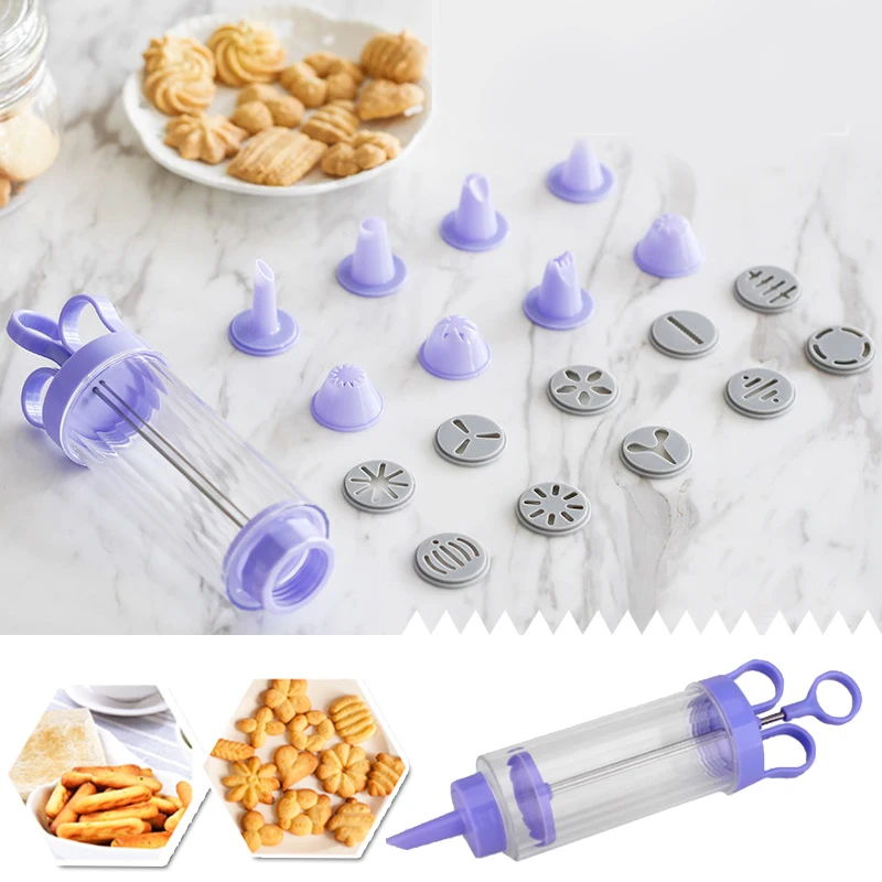 Форма для печенья, инструмент для печенья, обертки для кексов, 1 набор, декоратор для кухни, печенье, крем, практичный набор для выпечки печенья