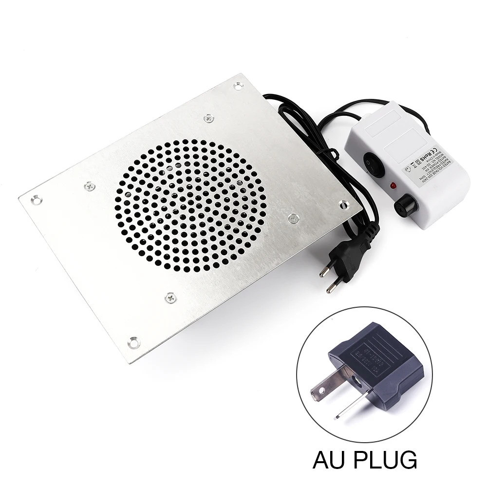 au plug 220v Встроенный Настольный пылесос для всасывания ногтей, пылесборник для дизайна ногтей, маникюрный аппарат, инструменты для маникюра, пылесос - Цвет: au plug 220v
