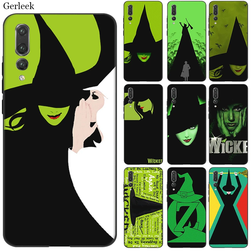 Phone Case TPU For Huawei Nova 2i 2 3 3i 4 5i Y6 Y5 Y7 Y9 Mate 10 20 Pro Cover Roadway Musical Wicked Lyrics