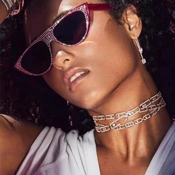 Hibride  Top New Fashion Choker Necklaces Cubic Zircon Micro Pave Setting Women Party Accessories with free shipping  N-1175