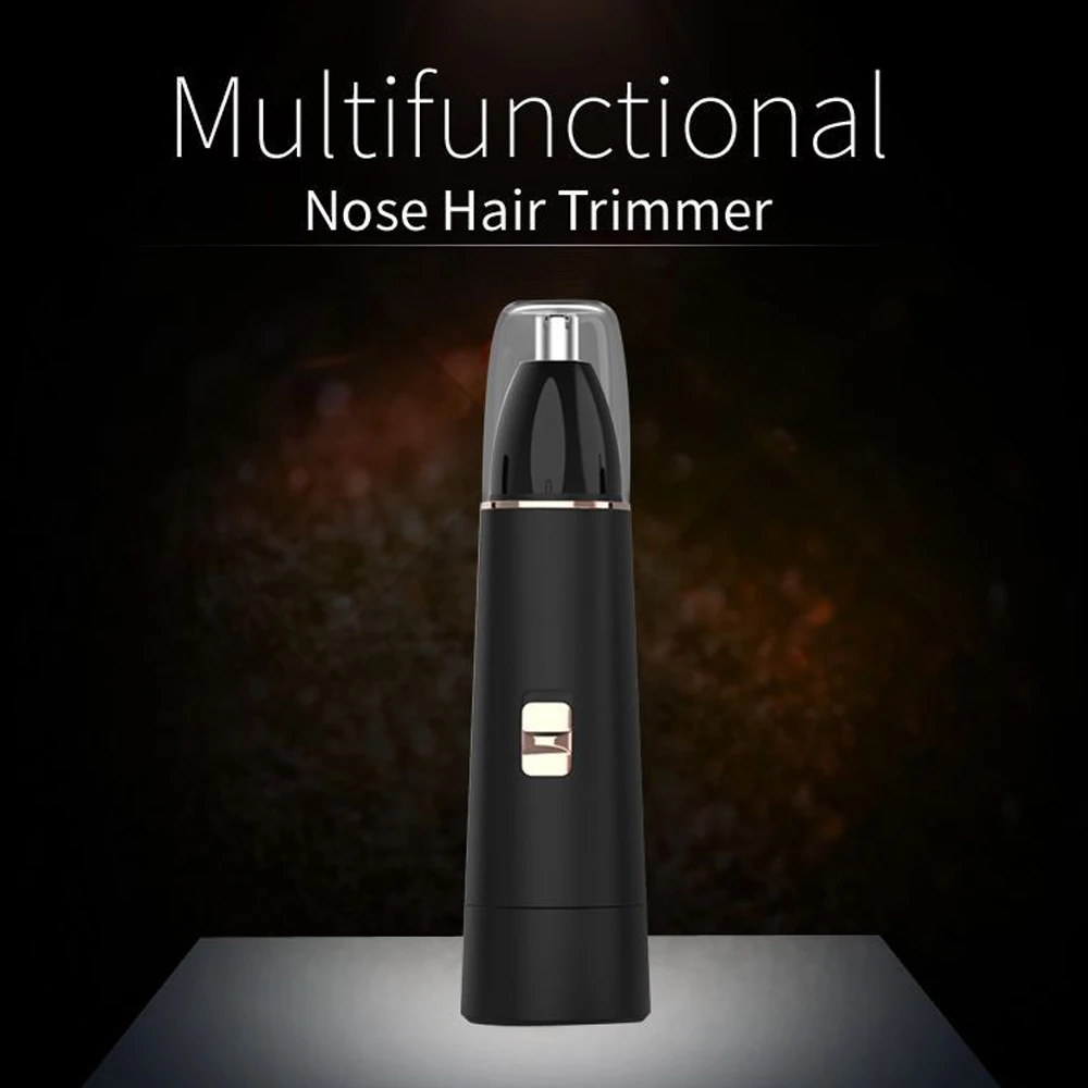 Brand New USB Charging Electric Nose Hair Trimmer Waterproof Painless Shaver Stainless Steel Razor Eyebrow Trimmer for Men Women