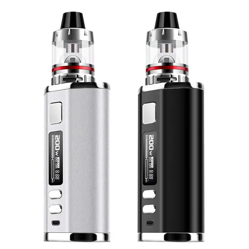 Мини vape 200 Вт коробка мод комплект 18650 VW VT Builtin 3000 мАч батарея электронная сигарета Vape моды с 3 мл бак электронная сигарета Атомайзер
