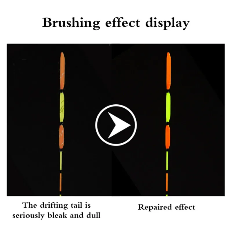 Рыболовные Поплавки DIY флуоресцентная краска поплавки Хвост краска индикатор визуальный буй хвост ремонтный инструмент снасти