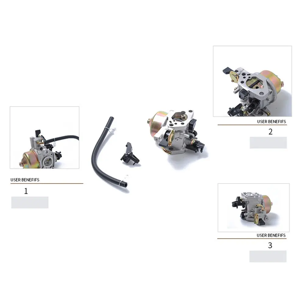 Motorcycle Parts For Honda Carburetor Japanese GX270 Pump Power Carburetor Aluminum