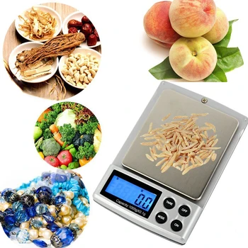 

0.01/0.1g Precision Mini Digital Scale 100/200/300/500/1000g High Accuracy LCD Backlight Electric Pocket Gram Weight for Jewelry