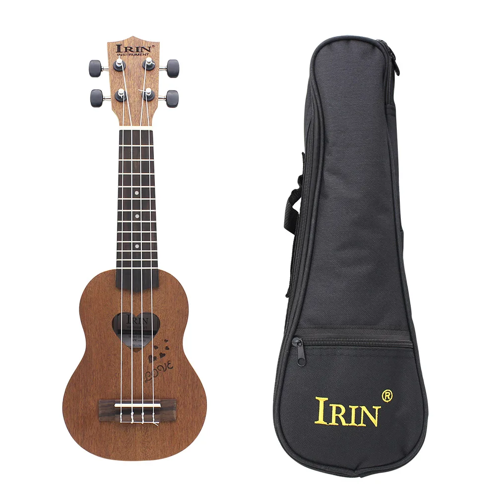 17 мини Ukelele Укулеле ель/Sapele Топ палисандр гриф струнный инструмент 4 струны с Gig Bag