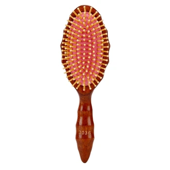 

Hair Brush, Wooden Hair Brushes Detangler Brush For Massage Scalp, Anti-Static, Healthy Hair Growth