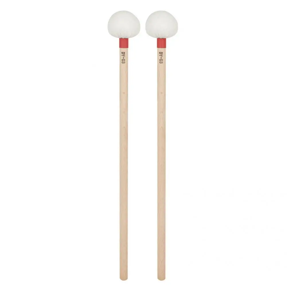 

1 Set Maplewood Sticks Fine Polishing Drumsticks Durable Wooden Drum Sticks