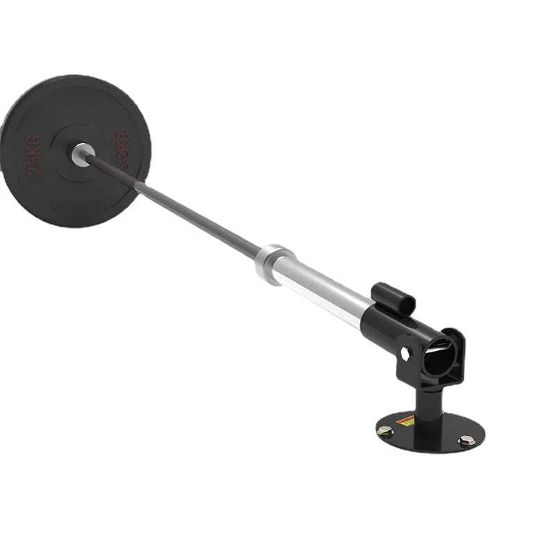 

Wall Mounted Barbell Training Frame Gym Home Fitness Swivel T - Bar Row Platform Insert Rack Squat To Another