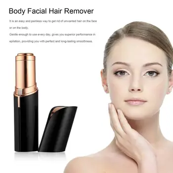 

Lipstick Shape Female Mini Electric Epilator Body Face Shaving Shaver Lady Hair Remover Painless epilator Shaving Tool