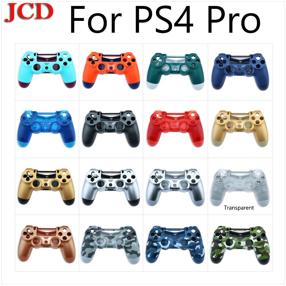 

JCD New Replacement For Sony PS4 Pro Wireless Controller Plastic JDS 040 Cover Front Back Housing Shell Case for PS4 pro