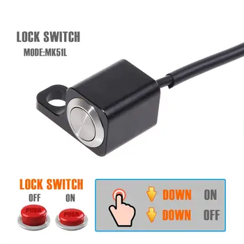 

Motorcycle Light Switch Motorcycle Self-Lock Switch Stable Motorcycle Handlebar Switch Accessories Motorcycles Parts
