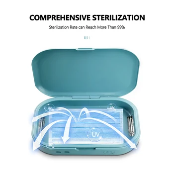

Multifunctional sterilization and aromatherapy box UV Sterilizer Toothbrush Cell Phones Mask Cosmetic Tool Disinfection Machine