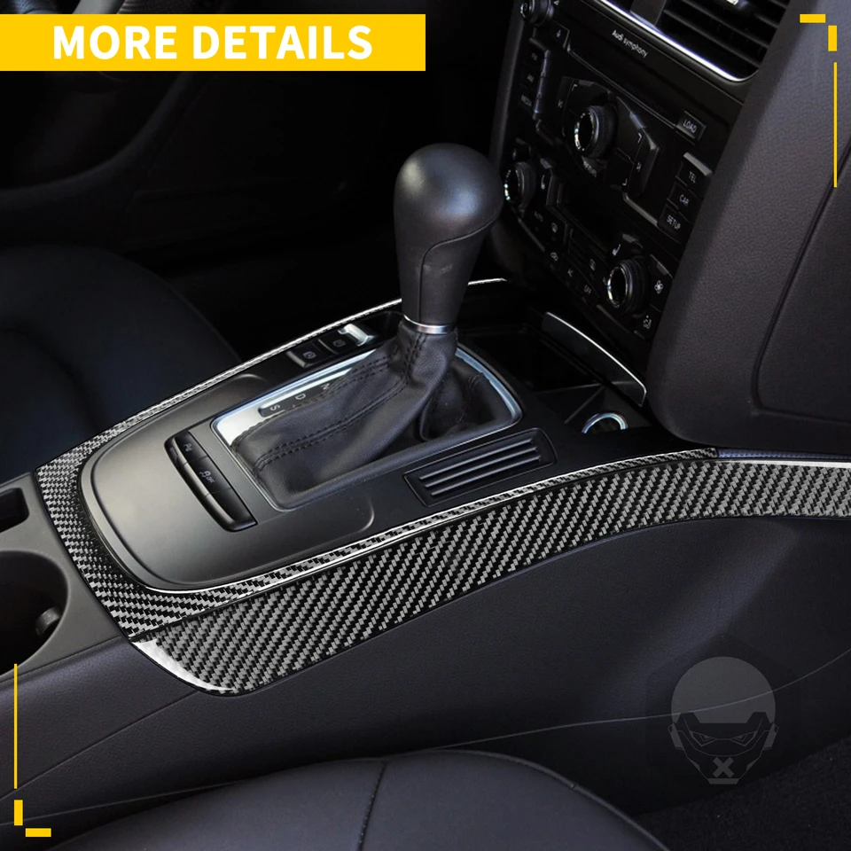 Decorazione Interni Car Interior Center Console Cruscotto per A4 B8 S4 RS4 A5 2009-2016 Uscita Aria Tazza Acqua Key Panel Trim Adesivi Copertura Trim Telaio Copertura Trim(A Silver for LHD