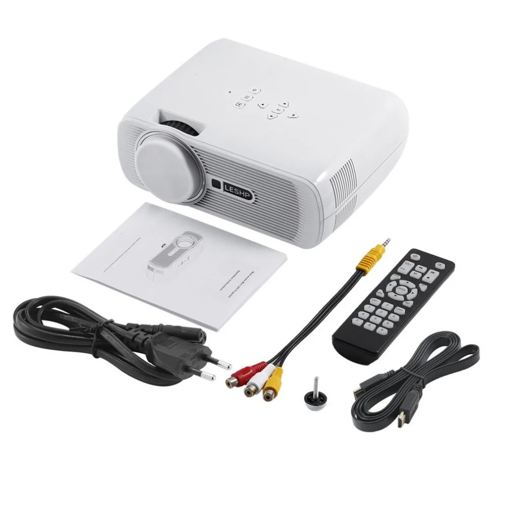 BL-80 мини поддержка проектора HDMI AV USB HD 1080p Видео Медиа плейер для домашнего кинотеатра презентаций и встреч ЕС Plug