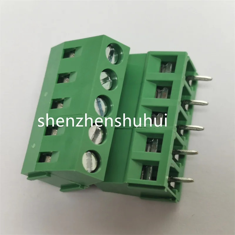

5Pcs KF128 2.54mm PCB Screw Terminal Blocks Connector KF128-2.54 Pitch Splice Terminals