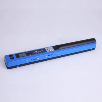 

LCD Display Portable Compact Mini 900DPI Pen Type JPEG/PDF Format USB 2.0 Handheld High Speed Document Scanner