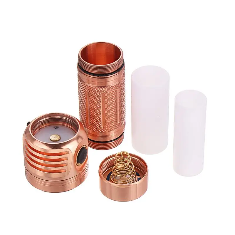 Astrolux MF01 мини ограниченная версия медная латунь 7* SST20 5500LM тип-c перезаряжаемый Campact EDC фонарик 26650 21700 18650