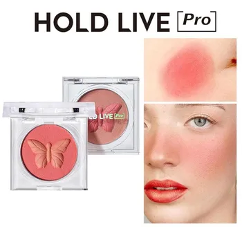 

Butterfly Face Blush Powder Rouge Makeup Cheek Blusher Powder Minerals Palettes Blusher Brush Palette Cream Natural Blush