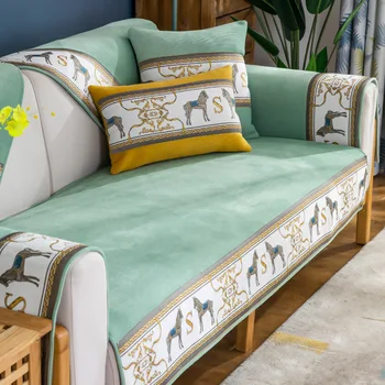 

Sofa cushion Nordic sofa cover Four seasons universal sofa cover cloth sofa towel Anti-slip backrest cushion customize slipcover