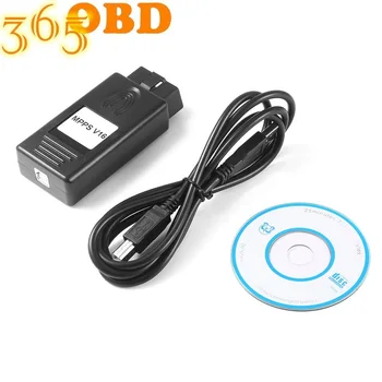 

MPPS V16 Diagnostic Tool ECU Flasher Tuning Tool For EDC15 EDC16 EDC17 CHECKSUM Multi-language OBD2 Scanner ECU Programmer