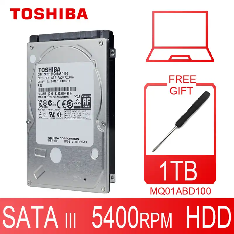 TOSHIBAdynabook 8世代i7 Win10/8G/HDD 1TB Amazon.com: Toshiba 1TB 5400RPM 8MB Cache SATA 3.0Gb/s 2.5 inch