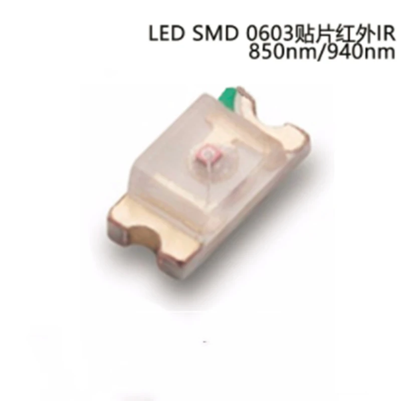 500 шт. светодиодные лампы SMD Тип патча 0603 инфракрасные излучающие трубки 850/940nm