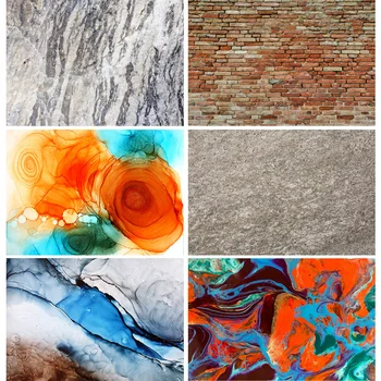 

SHENGYONGBAO Vinyl Custom Photography Backdrops Props Colorful Marble Pattern Texture Photo Studio Background 20911DLT-01