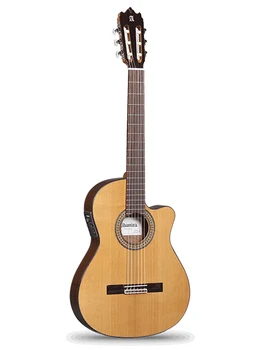 

6.856 cutaway 3C Ct classical guitar thin with pickup, with neckline, Alhambra