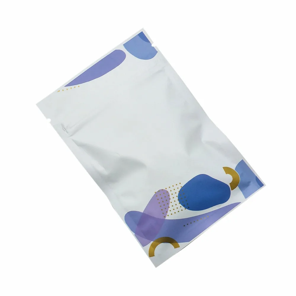 铝箔自封袋 蓝紫色 C