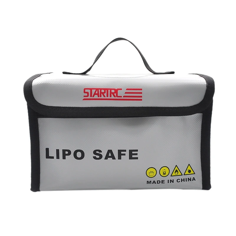 Buy FULL-Lithium Battery Explosion-Proof Safety Flame Retardant High Temperature-Resistant Storage Bags for DJI Mavic Mini