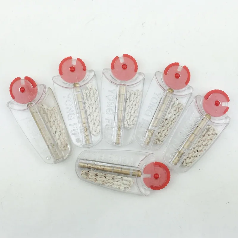 

100pcs/Lot Replacement Lighter Flint Stones & Cotton Wick Set For Zippo Kerosene Oil Gas Lighters Accessory DIY Smoking Gadgets