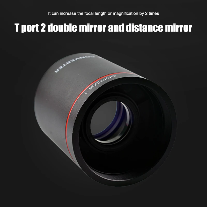 2X телеконвертер объектив для Складной телескоп T2-Mount Uniserval GK99