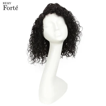 

Remy Forte Human Hair Wigs Women's Wigs 100% Remy Indian Hair Wigs U Part Lace Wigs Curly Short Human Hair Wig Natural Ombre Wig