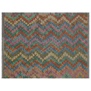 

Handmade Natural Afghan Tribal Rug Area Rug 151x203 Cm-4'11''X6'8''