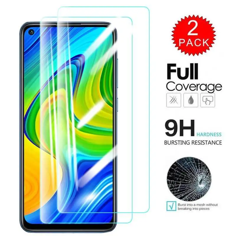 Ультратонкое Защитное стекло для Xiaomi Redmi Note 9 2 шт. закаленное Xiomi Xaomi Note9 Передняя