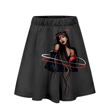 Ариана Гранде юбка Harajuku Повседневная стиль Harajuku поп юбки новые сексуальные Kpop Женские повседневные Горячая Распродажа Мода